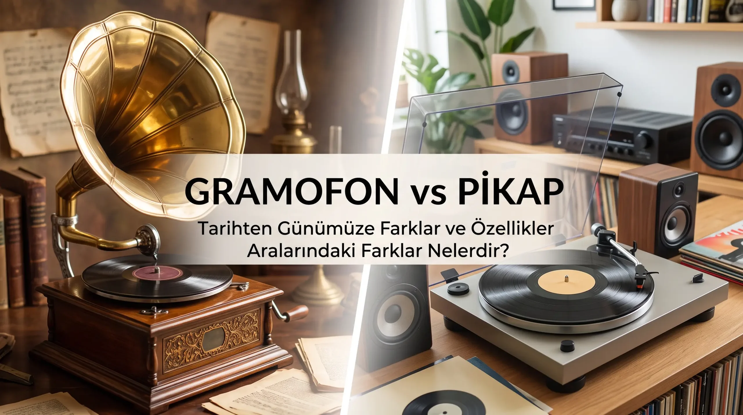 Gramofon ve Pikap Arasındaki Farklar Nedir